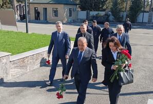 Şəhid Teymur Həsənovun ad günündə əziz xatirəsi yad edildi - FOTOLAR