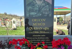 Qazaxda  şəhidlərin xatirəsi yad edilib - FOTOLAR