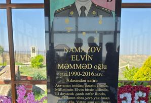 Qazaxda  şəhidlərin xatirəsi yad edilib - FOTOLAR