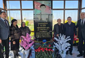 Qazaxda  şəhidlərin xatirəsi yad edilib - FOTOLAR