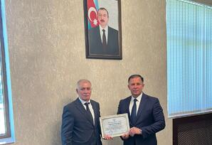 YAP Samux rayon təşkilatında partiya veteranı ilə görüş keçirilib - FOTO