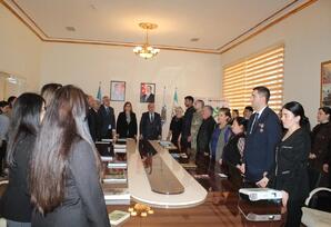 Göygöldə Aprel döyüşlərinin 10 illiyi münasibətilə tədbir keçirilib - FOTOLAR