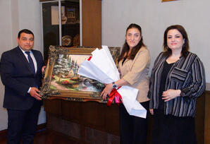 Rayon  təşkilatında partiya üzvləri ilə görüş keçirilib -FOTOLAR