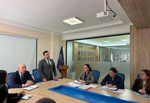 BSU-da görüş keçirilib - FOTOLAR