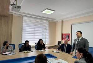 BSU-da görüş keçirilib - FOTOLAR