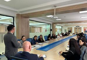 BSU-da görüş keçirilib - FOTOLAR