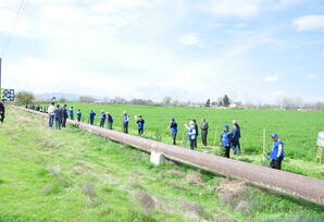 Ağstafa  ağacəkmə aksiyası keçirilib - FOTOLAR