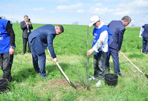 Ağstafa  ağacəkmə aksiyası keçirilib - FOTOLAR