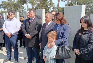 Nəsimi rayonunda şəhid İmran Əliyevin xatirəsi yad edildi - FOTOLAR