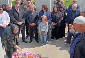 Nəsimi rayonunda şəhid İmran Əliyevin xatirəsi yad edildi - FOTOLAR