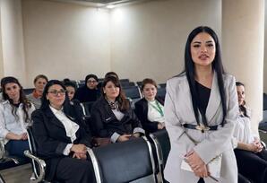 Partiya üzvləri ilə görüş keçirilib FOTOLAR