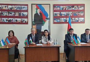 Yasamalda rəsm müsabiqəsinin mükafatlandırma mərasimi keçirilib - FOTOLAR