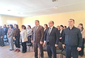 YAP Göygöl rayon təşkilatında tədbir keçirilib - FOTOLAR