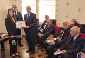 YAP Ağcabədi rayon təşkilatında partiya veteranları ilə gənclərin   görüşü keçirilib