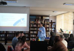 Beynəlxalq Forumda panel müzakirələr təşkil olundu - FOTOLAR