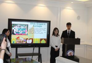 Beynəlxalq Forumda panel müzakirələr təşkil olundu - FOTOLAR