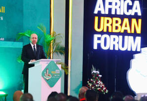 Azərbaycan nümayəndə heyəti II Afrika Şəhərsalma Forumunda iştirak edir - FOTOLAR