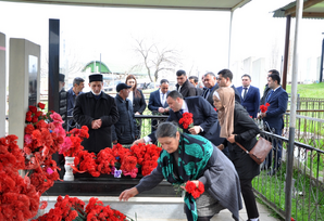 Tovuzda şəhid Mirsalam Cəfərovun anım mərasimi keçirilib -FOTOLAR