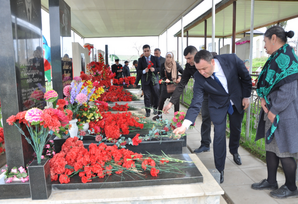 Tovuzda şəhid Mirsalam Cəfərovun anım mərasimi keçirilib -FOTOLAR