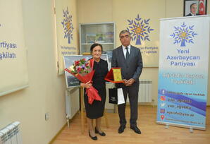 Ağstafada partiya veteranları ilə görüş keçirilib - FOTOLAR