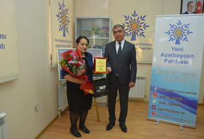 Ağstafada partiya veteranları ilə görüş keçirilib - FOTOLAR