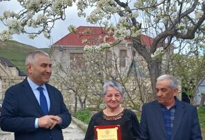 Qobustanda Hüsniyə Zaliyevanın 75 illik yubileyi qeyd olunub -FOTOLAR