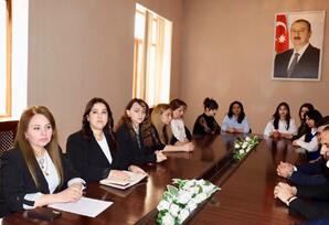 Samuxda Zərifə xanım Əliyevanın anım gününə həsr olunmuş tədbir keçirilib - FOTOLAR