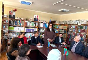 YAP Sabunçu rayon təşkilatında hesabat-seçki yığıncağı keçirilib - FOTOLAR