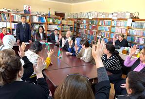 YAP Sabunçu rayon təşkilatında hesabat-seçki yığıncağı keçirilib - FOTOLAR