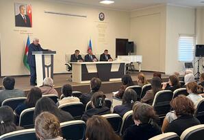 YAP Samux rayon təşkilatında tədbir keçirilib - FOTOLAR