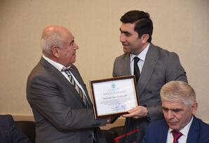 Gəncədə partiya veteranları ilə görüş keçirilib - FOTOLAR