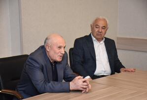 Gəncədə partiya veteranları ilə görüş keçirilib - FOTOLAR