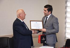 Gəncədə partiya veteranları ilə görüş keçirilib - FOTOLAR