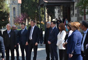 Şəmkirdə tədbir keçirilib - FOTOLAR