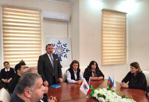 Partiya veteranları ilə görüş keçirilib - FOTOLAR