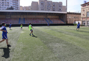 Minifutbol üzrə yarışa start verilib - FOTOLAR