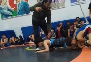 Ulu Öndərin xatirəsinə həsr edilmiş sərbəst güləş turniri - FOTOLAR