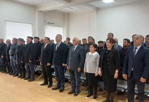 Qobustanda "Heydər Əliyev və Yeni Azərbaycan" adlı tədbir keçirilib - FOTOLAR