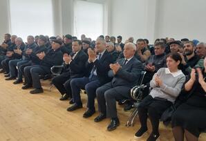 Qobustanda "Heydər Əliyev və Yeni Azərbaycan" adlı tədbir keçirilib - FOTOLAR