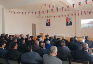 Qobustanda "Heydər Əliyev və Yeni Azərbaycan" adlı tədbir keçirilib - FOTOLAR