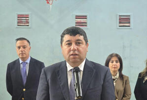 Yasamal rayonunda stolüstü tennis idman növü üzrə yarış keçirilib - FOTOLAR