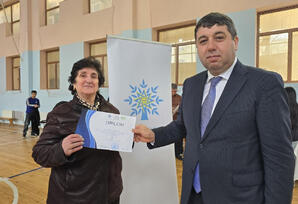 Yasamal rayonunda stolüstü tennis idman növü üzrə yarış keçirilib - FOTOLAR