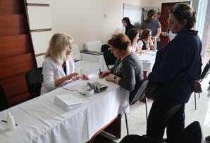 Yasamalda qanvermə aksiyası keçirilib - FOTOLAR