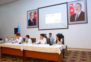 Oğuzda Ümummilli Liderin 103-cü ildönümünə həsr olunmuş intellektual oyun keçirilib