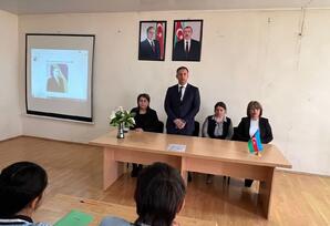 Samuxda inşa-yazı müsabiqəsi keçirilib - FOTOLAR