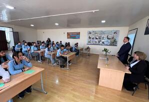 Samuxda inşa-yazı müsabiqəsi keçirilib - FOTOLAR