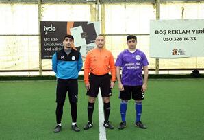 AMEA-da  institutlararası  futbol çempionatının açılışı olub - FOTOLAR