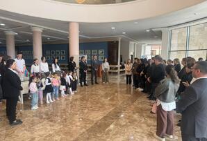 “Ulu Öndərin həyat yolu” adlı sərgi keçirildi - FOTOLAR