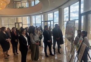 “Ulu Öndərin həyat yolu” adlı sərgi keçirildi - FOTOLAR