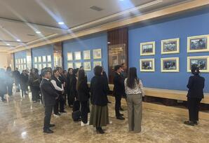 “Ulu Öndərin həyat yolu” adlı sərgi keçirildi - FOTOLAR